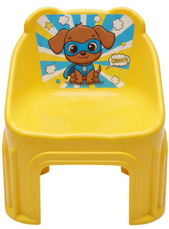 Mini Baby Stool - Yellow