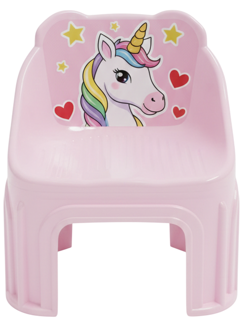Unicorn Baby Stool - Pink