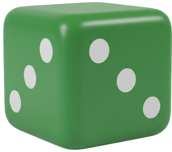 Emerald Green Dice